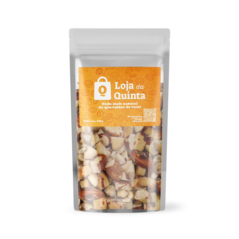 CASTANHA DO PARA QUEBRADA 500G