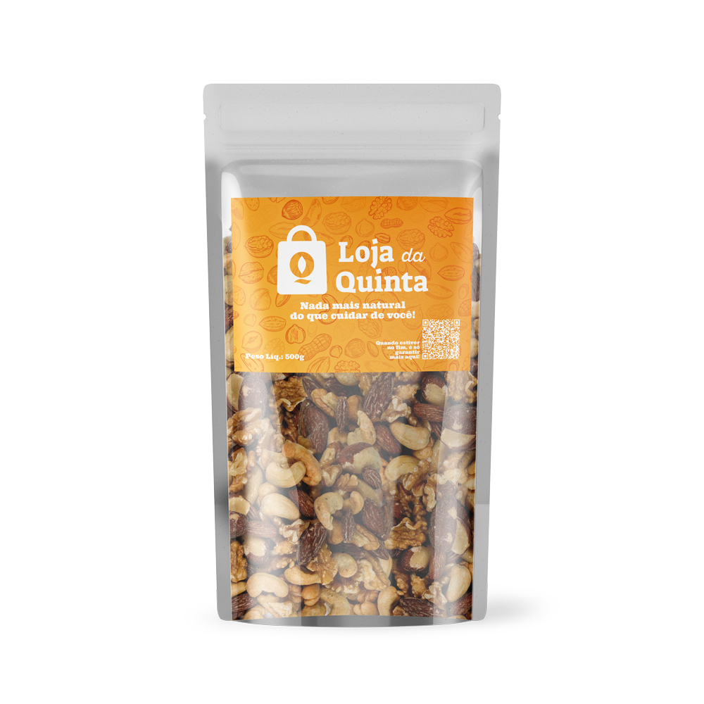 MIX DE CASTANHAS SELECIONADAS 500G