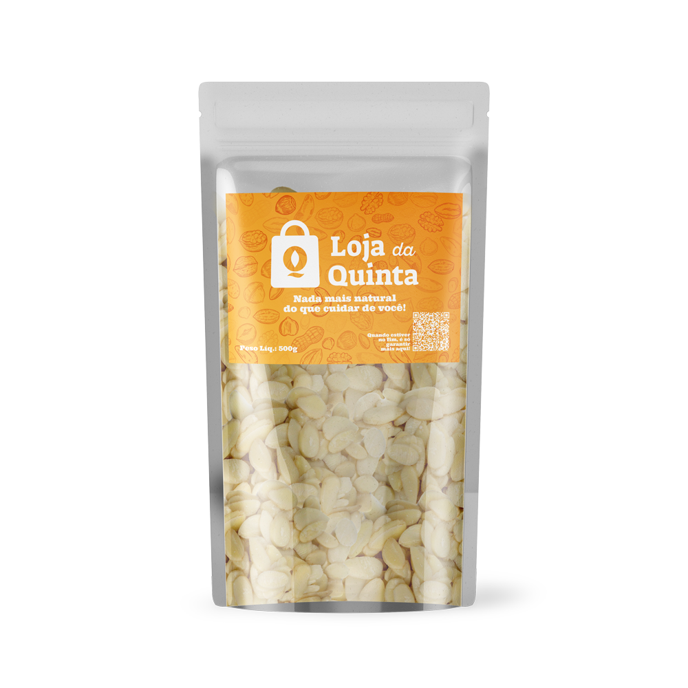 AMENDOA LAMINADA FINA 500G