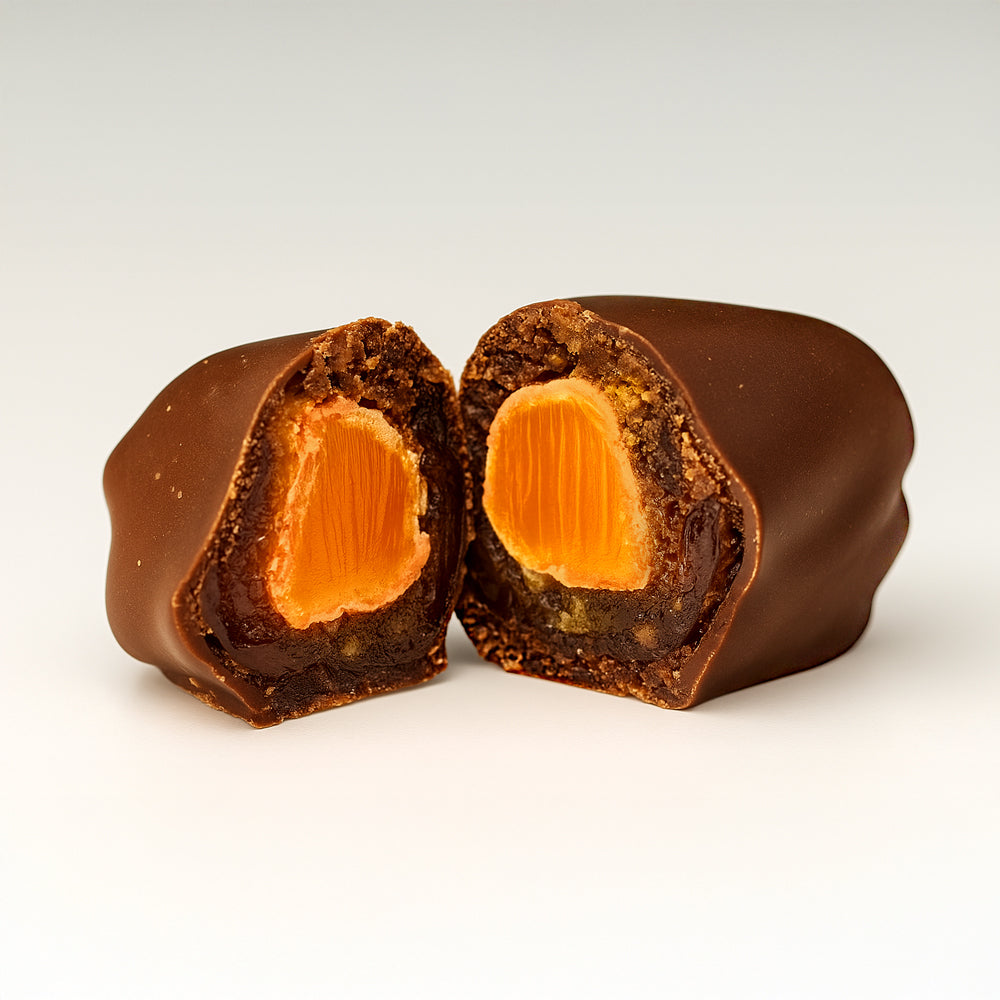 TÂMARA COM CHOCOLATE RECHEADA