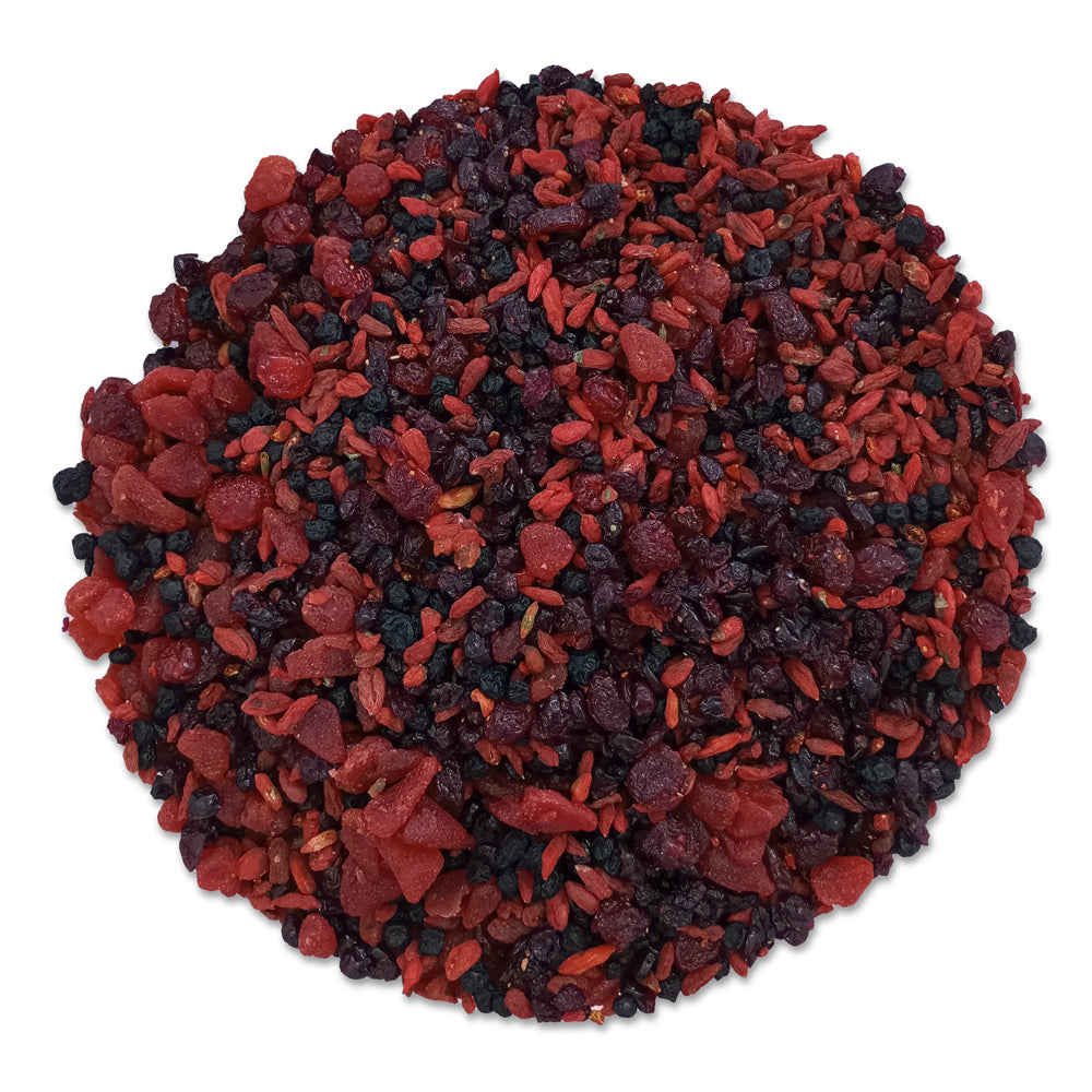 MIX DE FRUTAS VERMELHAS DESIDRATADAS 500G