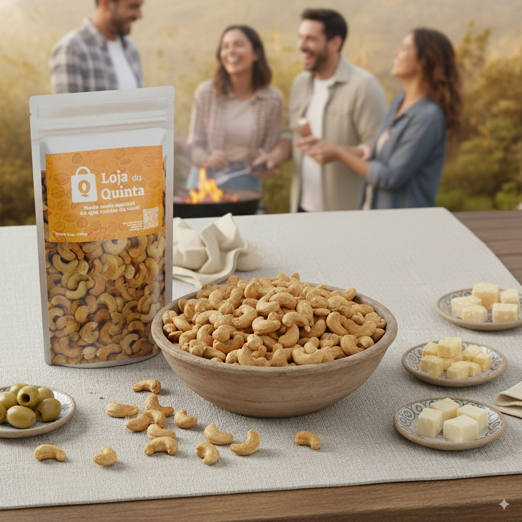 CASTANHA DE CAJU TORRADA E SALGADA 500G
