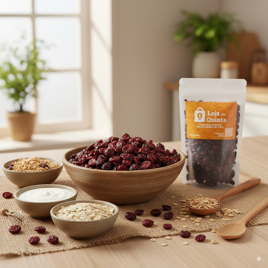 CRANBERRY DESIDRATADO FATIADO 500G