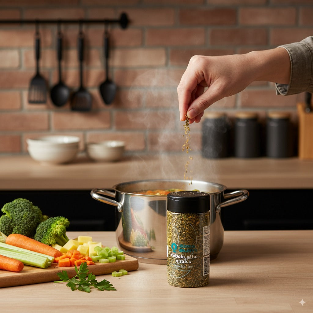 TEMPERO CEBOLA, ALHO E SALSA 40G