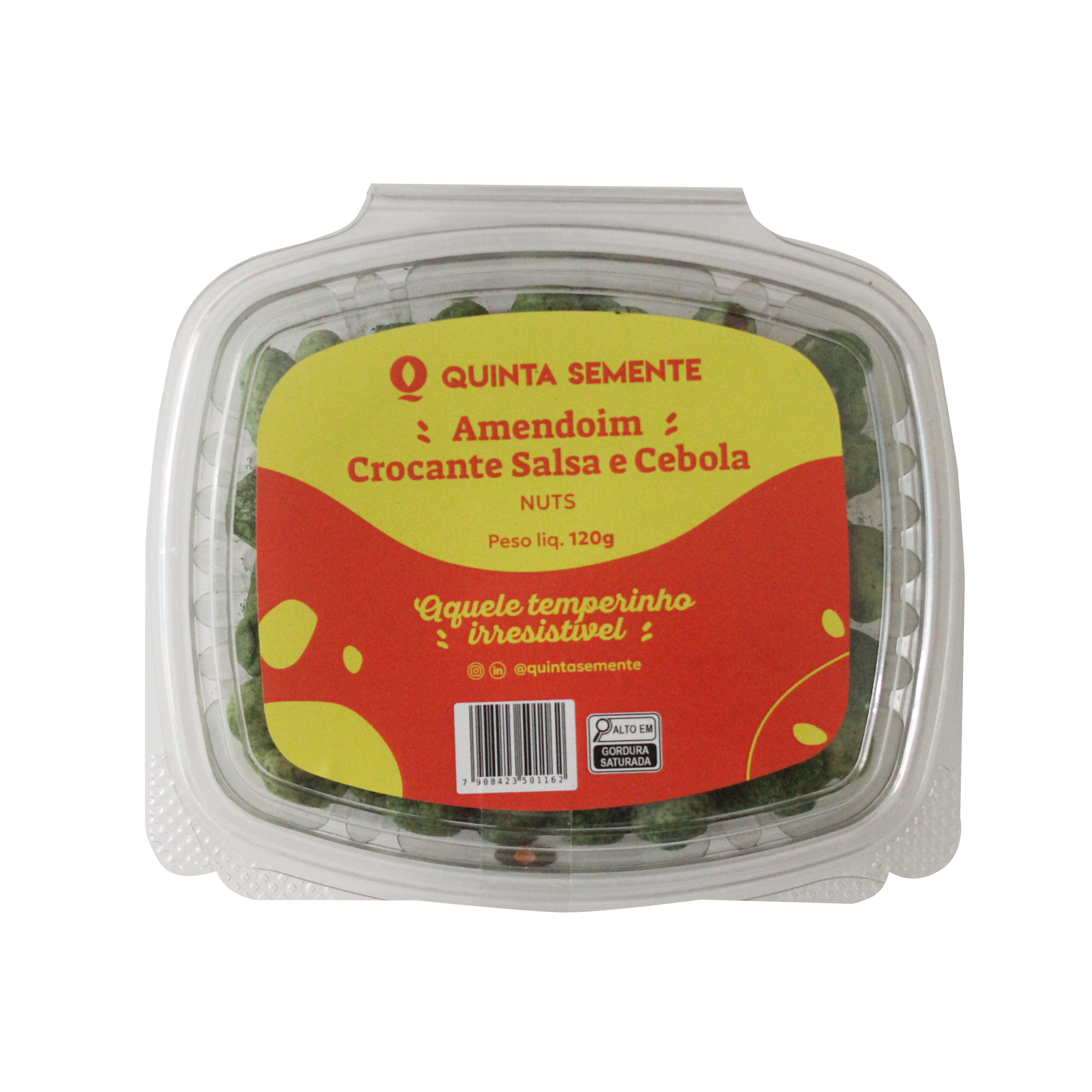 AMENDOIM CROCANTE SALSA E CEBOLA 120G