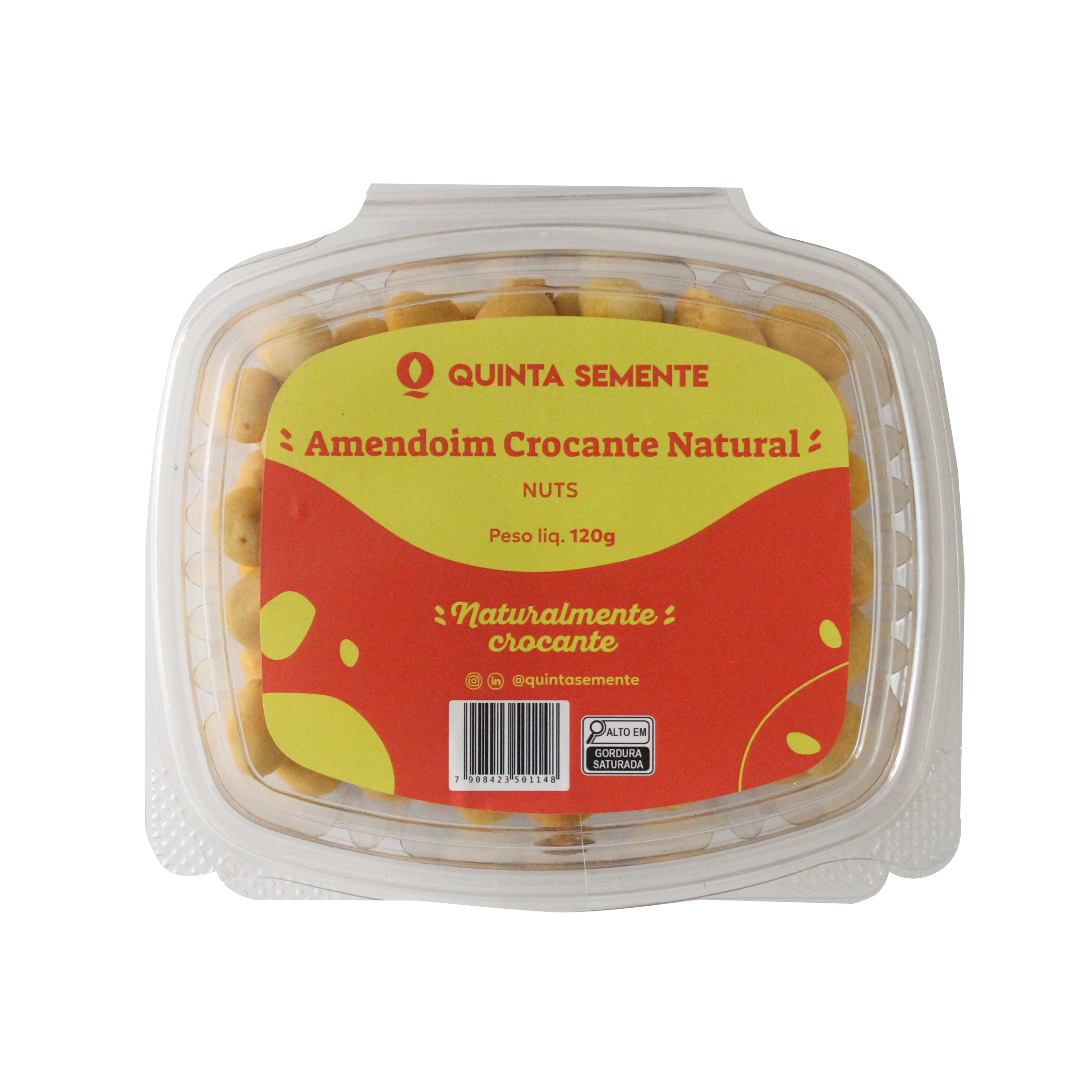 AMENDOIM CROCANTE NATURAL 120G
