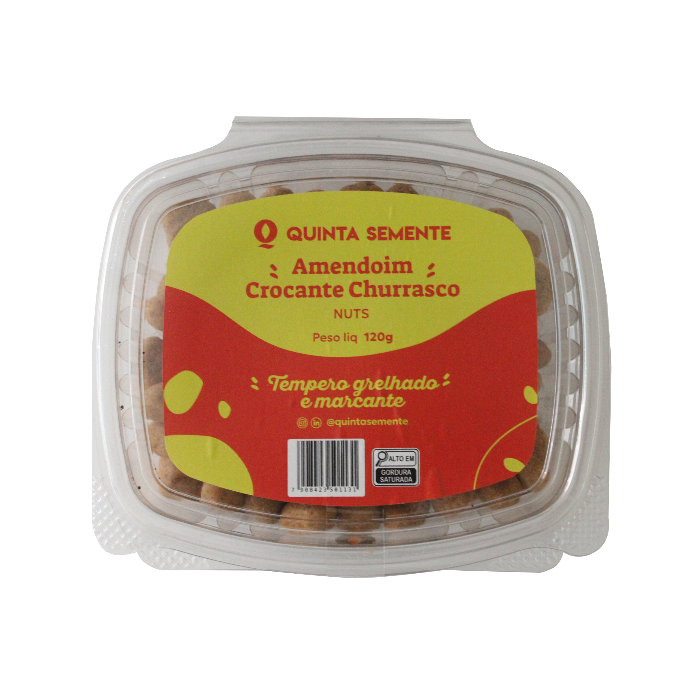 AMENDOIM CROCANTE SABOR CHURRASCO 120G