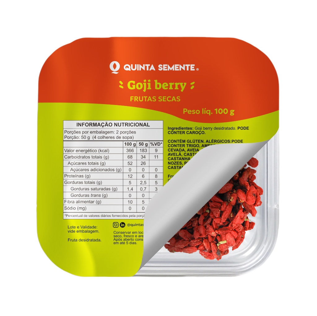 GOJI BERRY DESIDRATADO 100G
