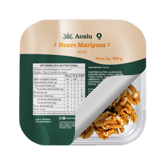 NOZES MARIPOSA INTEIRAS 100G