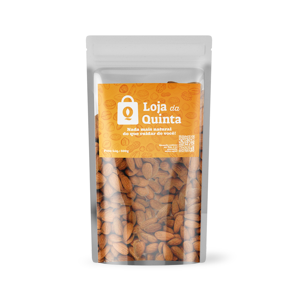 AMENDOA CRUA 500G