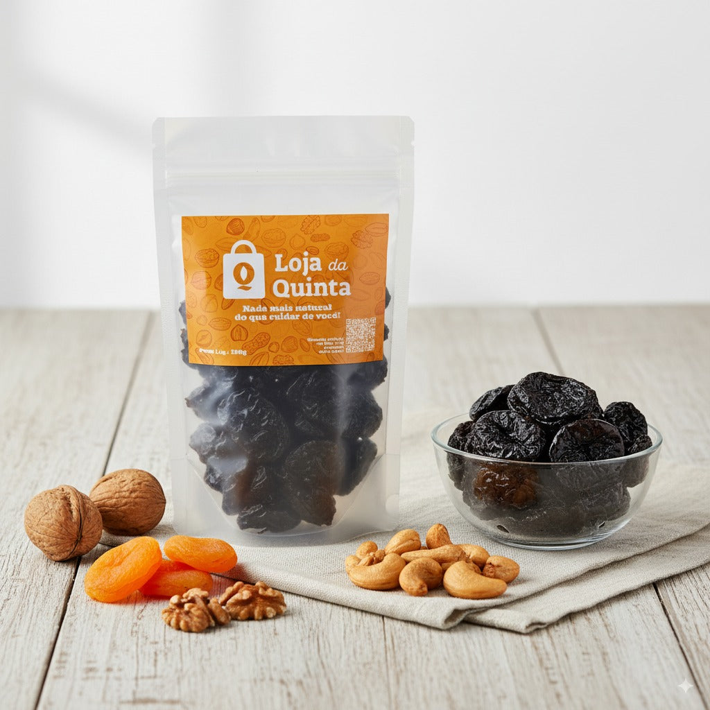 AMEIXA SECA SEM CAROÇO E SEM AÇÚCAR 500G