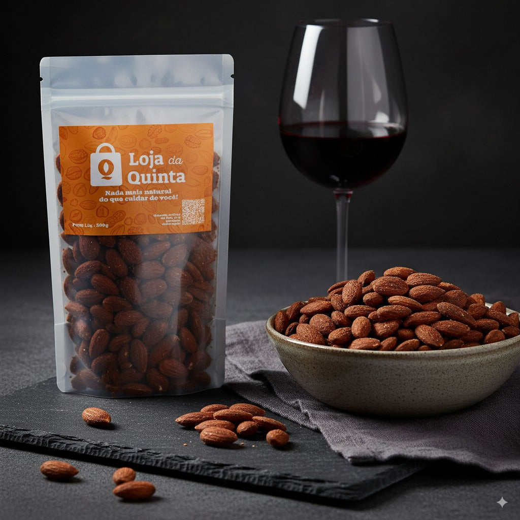 AMENDOA DEFUMADA 500G