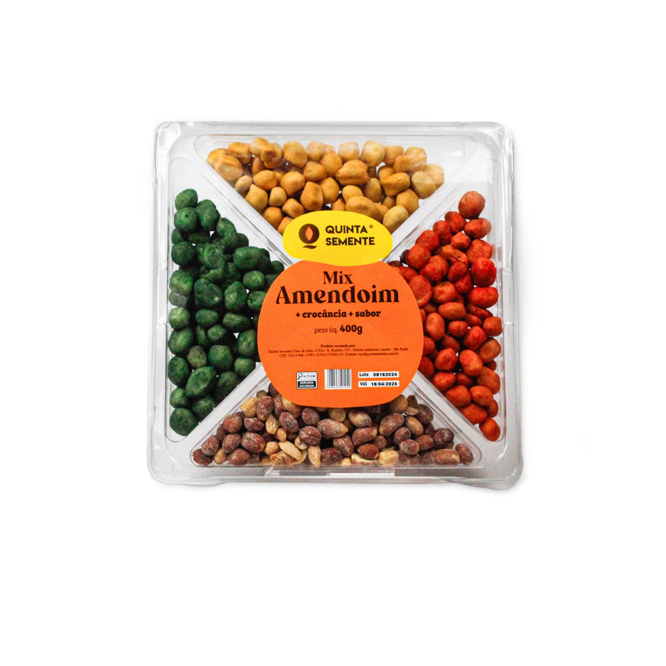 BANDEJA DE AMENDOIM ASSADO 400G