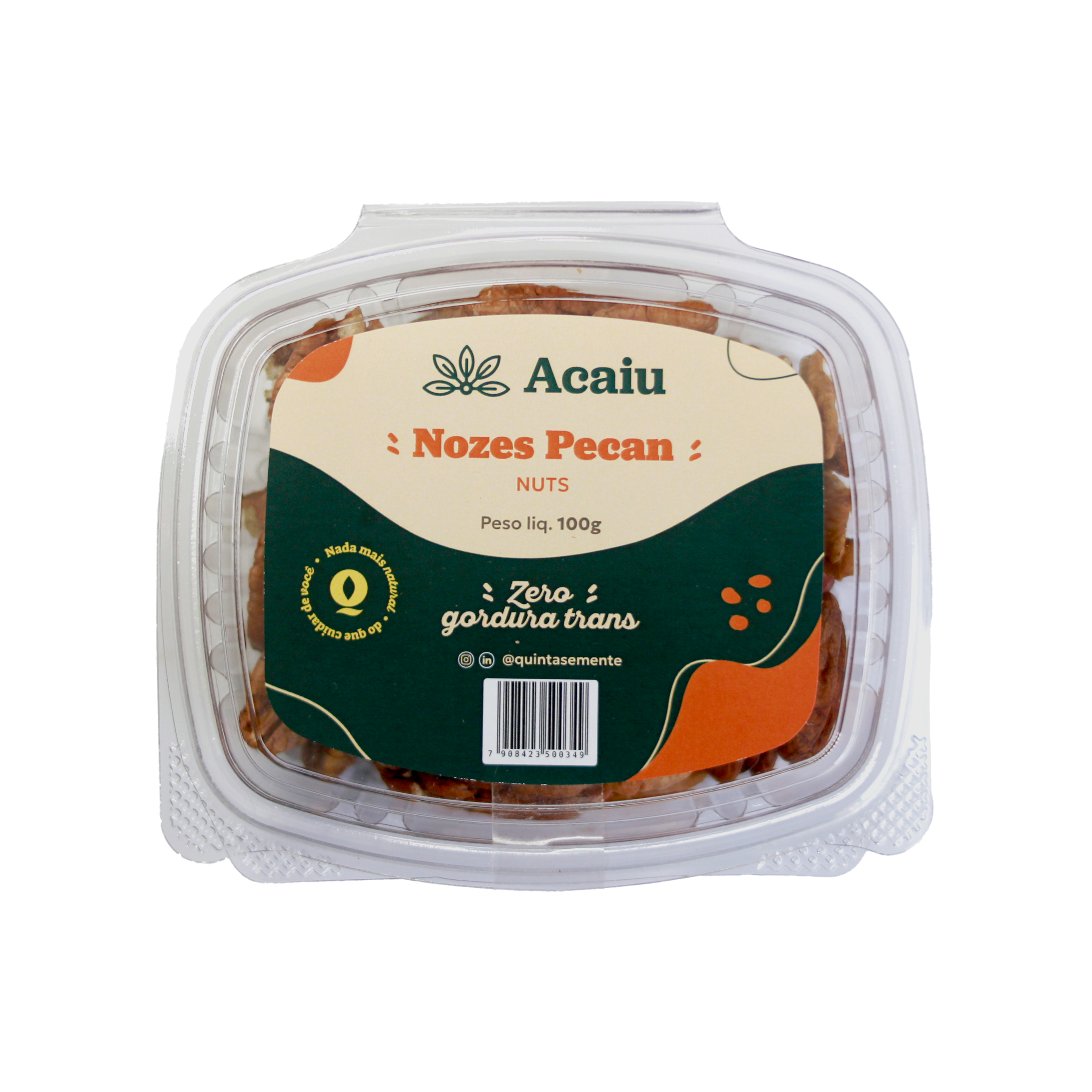 NOZES PECAN INTEIRAS 100G