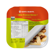 MIX DE FRUTAS SECAS SELECIONADAS 120G