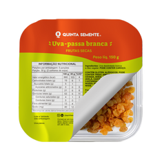 UVA PASSA BRANCA SEM SEMENTES 150G