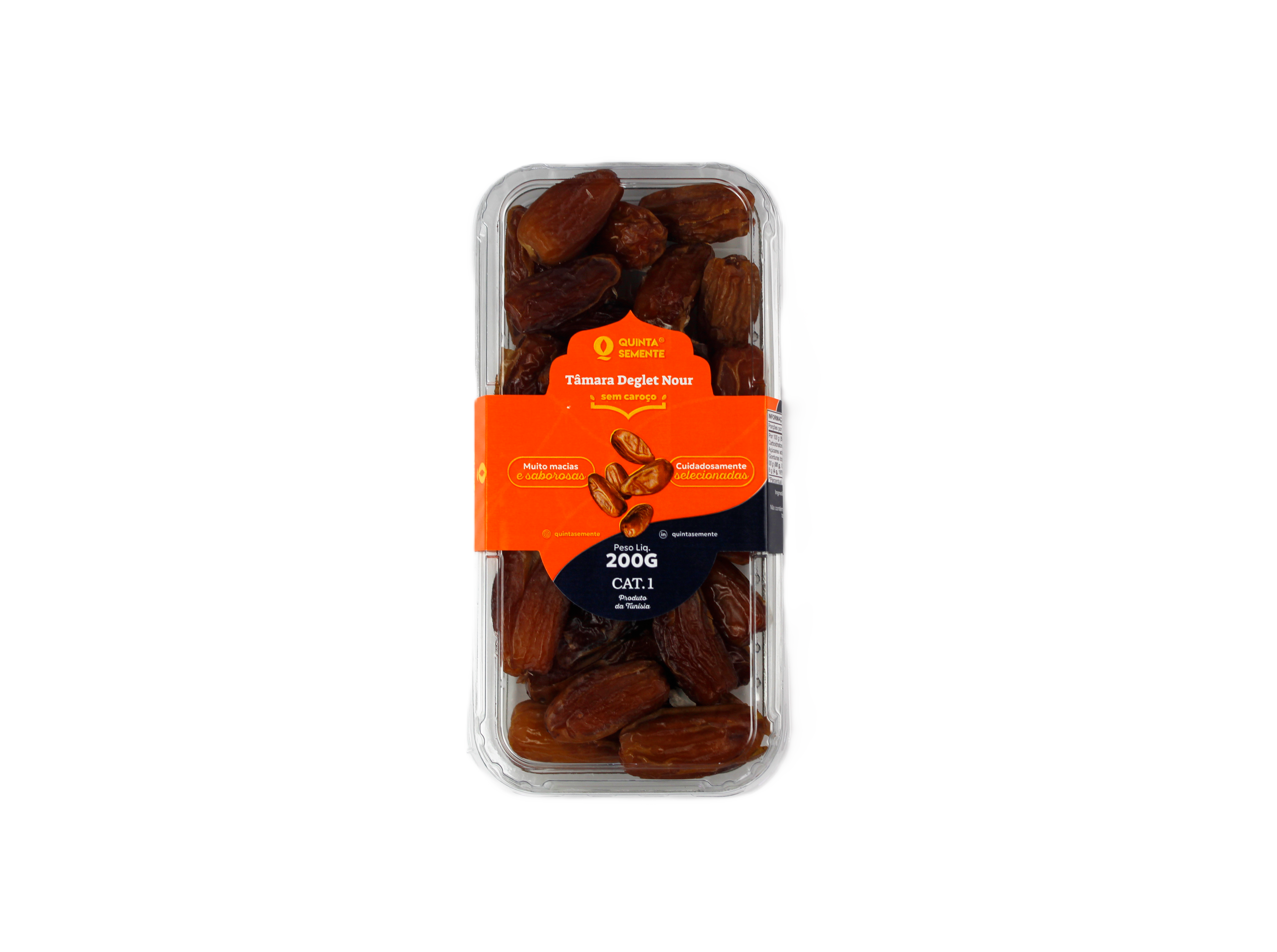 TÂMARA DEGLET COM CAROÇO 200G
